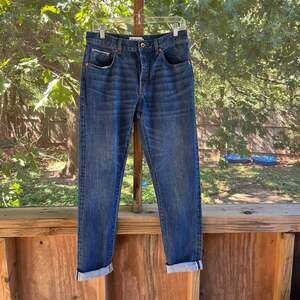 Taylor Stitch Men's Slim Fit Button Fly Jeans Size 31/32